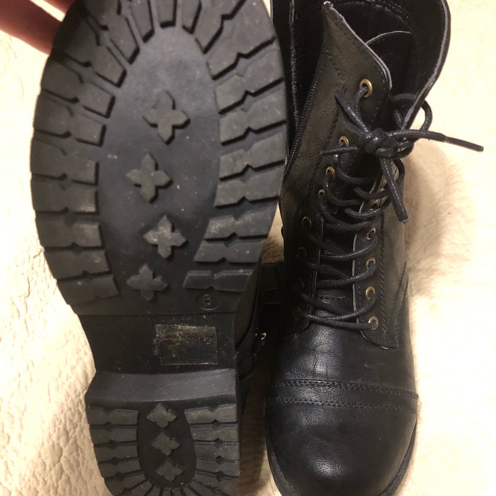Black boots